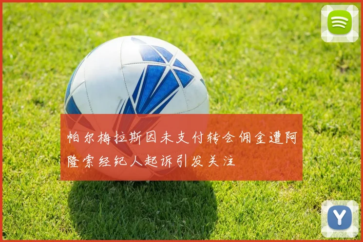 帕尔梅拉斯因未支付转会佣金遭阿隆索经纪人起诉引发关注